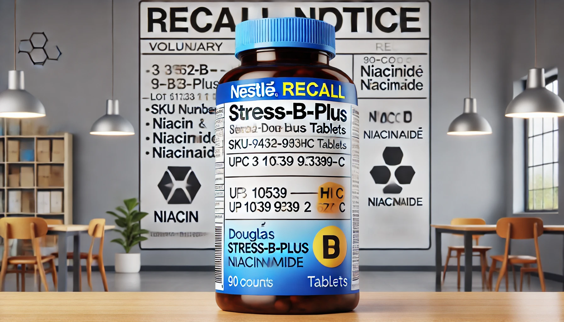 nestle douglas stress-b-plus recall